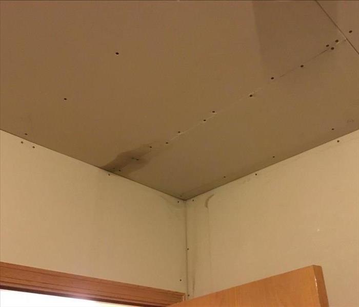 Water spots on the ceiling 